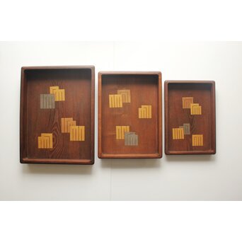 源氏香文 桑の広蓋　Q408