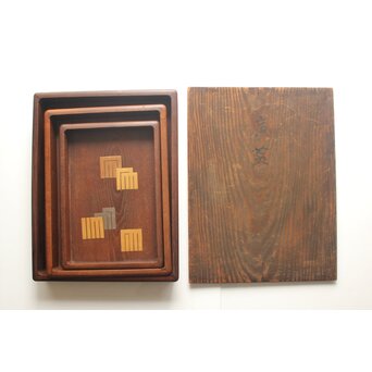 源氏香文 桑の広蓋　Q408 