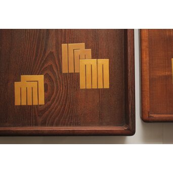 源氏香文 桑の広蓋　Q408 