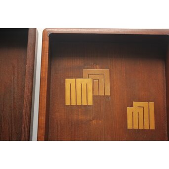 源氏香文 桑の広蓋　Q408 