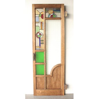 ステンドガラスドア　GD0359 ウラ