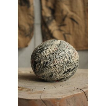 松井康成 象裂紋花瓶　P646 