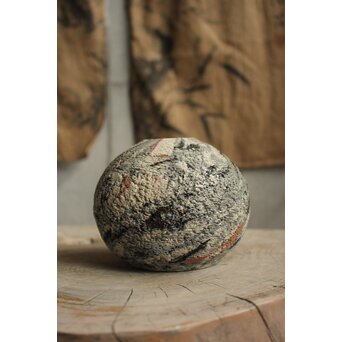 松井康成 象裂紋花瓶　P646 