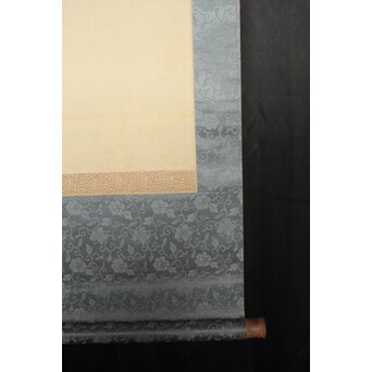 渡辺清 群蝶図 紙本掛軸　Z935 