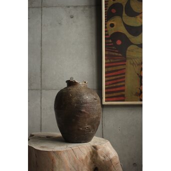 古備前小壺 鎌倉期　P650