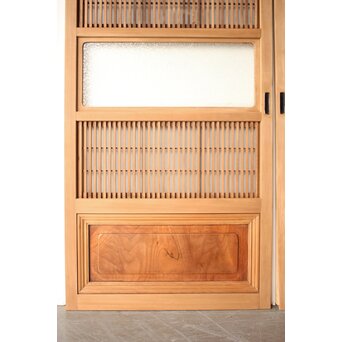 障子枠付 細身格子戸 4枚1組　L1221 