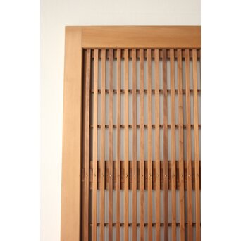 障子枠付 細身格子戸 4枚1組　L1221 