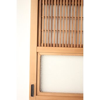 障子枠付 細身格子戸 4枚1組　L1221 