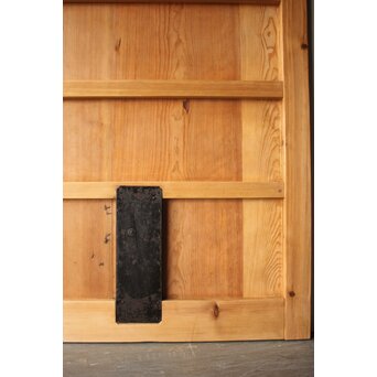 白木板蔵戸　W0261 