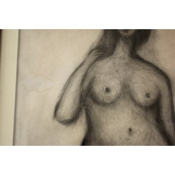 林武 デッサン 裸婦　Z951 