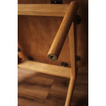 建築家邸宅使用 楢のテーブル　T484 