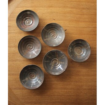 大饗仁堂 備前 銘々皿 六客　P652