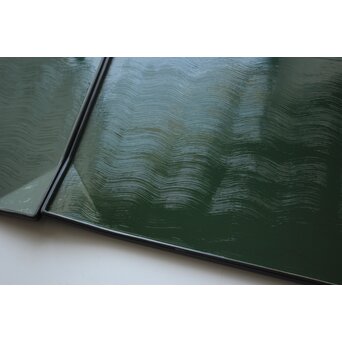 輪島塗 緑青海波文 膳 五客　Q410 