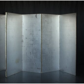 銀屏風 六曲半双(一隻)　Z956 