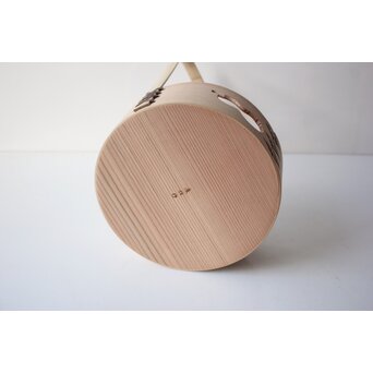 柴田慶信 瓢透莨盆 曲げわっぱ 伝統工芸　X650 