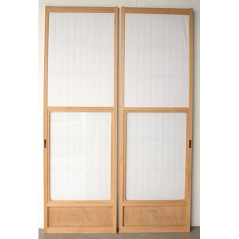 ハイサイズ 雪見障子戸 4枚1組　F308 CD　ウラ　障子を貼る面