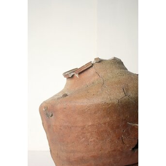 鎌倉期 常滑焼 大甕 破れ壺　P653 