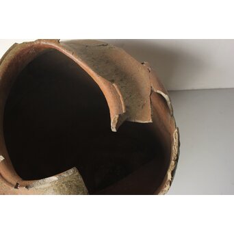 鎌倉期 常滑焼 大甕 破れ壺　P653 