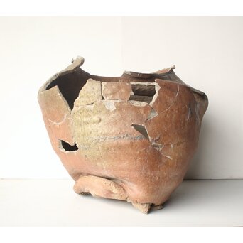 鎌倉期 常滑焼 大甕 破れ壺　P653 