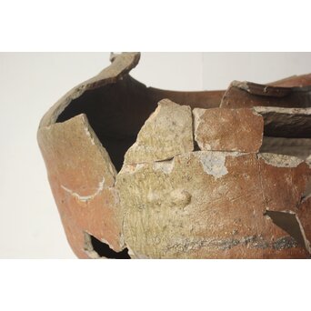 鎌倉期 常滑焼 大甕 破れ壺　P653 