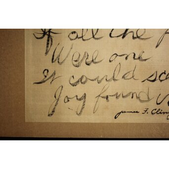 駐在アメリカ軍 書 calligraphy 扁額　Z960 