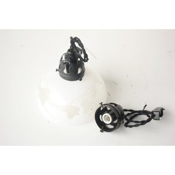 古手 白被切子電笠 2個1組　A0571 