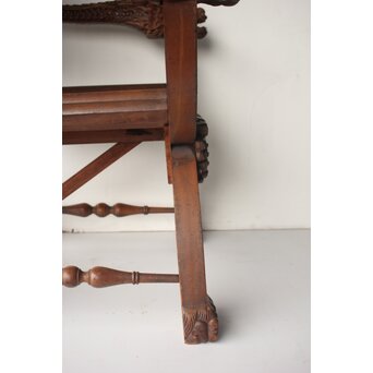 日光彫か ダンテスカチェア 装飾椅子　X651 