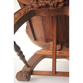 日光彫か ダンテスカチェア 装飾椅子　X651 