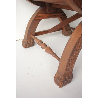 日光彫か ダンテスカチェア 装飾椅子　X651 