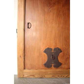 欅一枚板蔵戸　W0269 