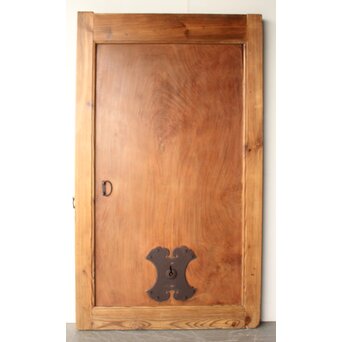 欅一枚板蔵戸　W0269