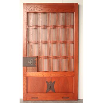 総欅 細格子蔵戸　W0270