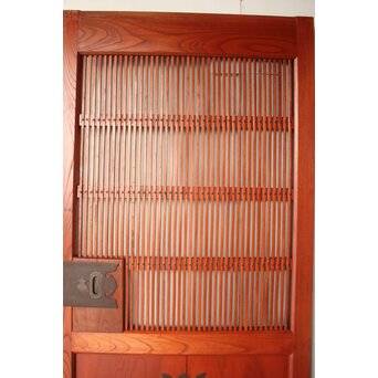 総欅 細格子蔵戸　W0270 