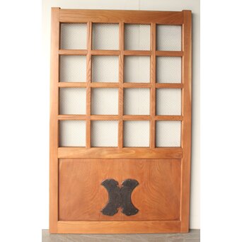 白木 升格子蔵戸　W0271