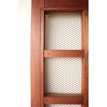 白木 升格子蔵戸　W0271 