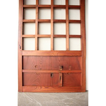 白木 升格子蔵戸　W0271 