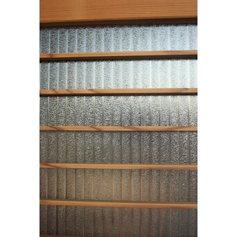 銀モールガラス雪隠戸 2枚1組　GD0360 