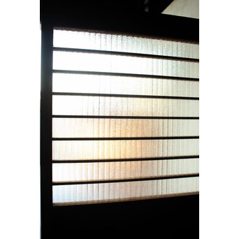 銀モールガラス雪隠戸 2枚1組　GD0360 