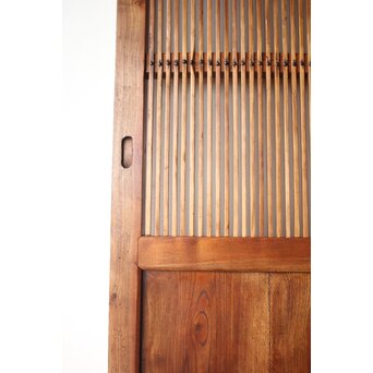 ワケあり 幅広格子蔵戸　W0273 