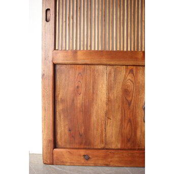 ワケあり 幅広格子蔵戸　W0273 