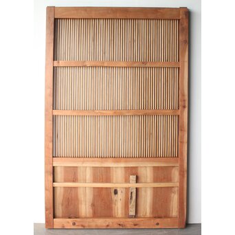 ワケあり 幅広格子蔵戸　W0273 ウラ