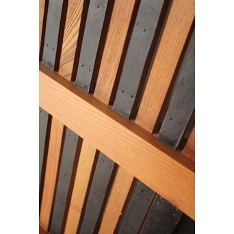 白木格子蔵戸 W0276 