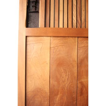 白木格子蔵戸 W0276 