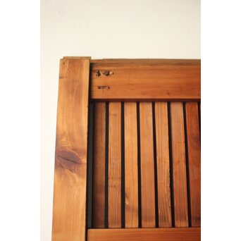 細身 赤格子蔵戸　W0277 