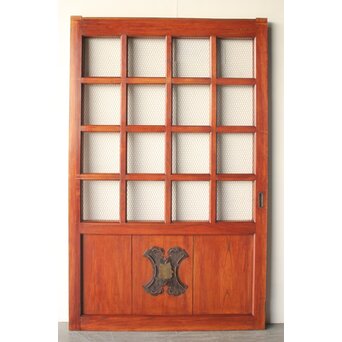 欅の升格子蔵戸　W0278