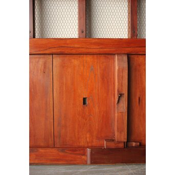 欅の升格子蔵戸　W0278 