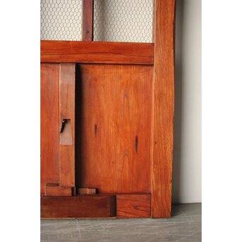 欅の升格子蔵戸　W0278 