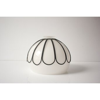 菊型の装飾電笠照明　A0575 