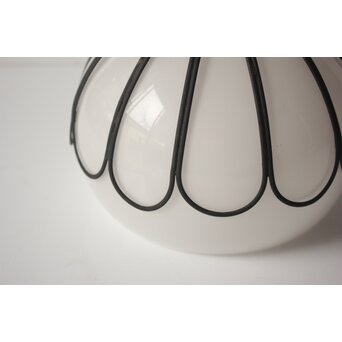 菊型の装飾電笠照明　A0575 