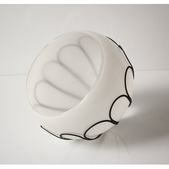 菊型の装飾電笠照明　A0575 